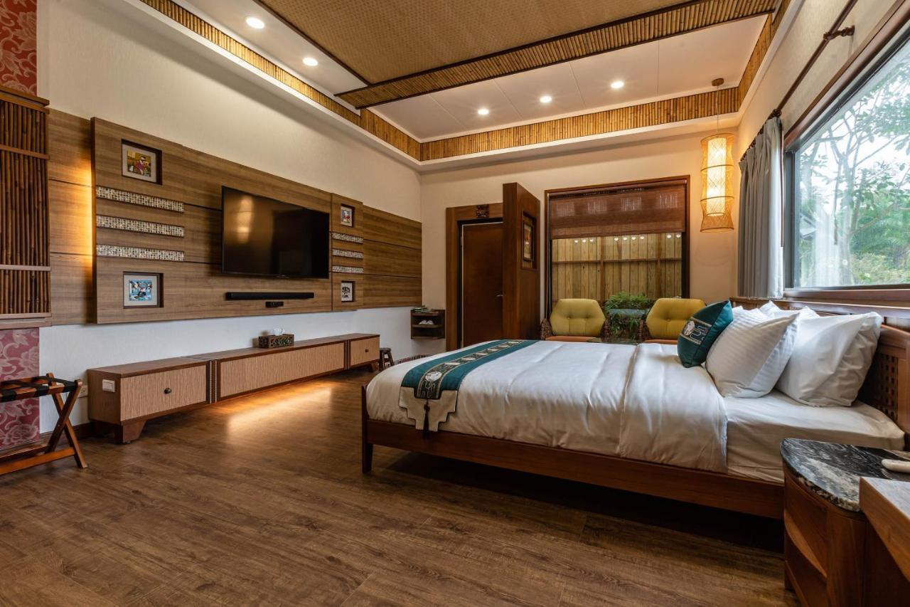 山花映水紅莊園民宿 Apartment Yuemei Екстериор снимка